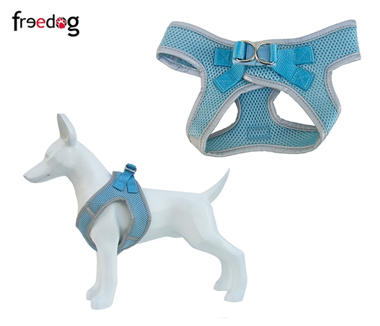 Picture of Freedog Soft Harness Sky Blue – Comfortable & Secure Fit